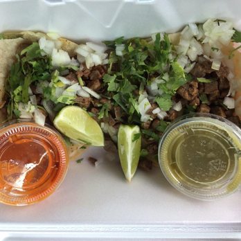 Frida's Taqueria - a taco in a styrofoam container - Food Trucks Near Me - Madison, Alabama Frida's Taqueria - a taco in a styrofoam container - Food Trucks Near Me - Madison, Alabama