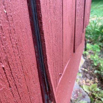 DC Painting - Separated barn board. Lack of stain on interior edges. - Painters Near Me