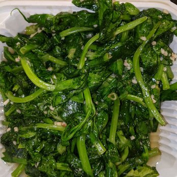 China Wok - Snow pea shoots with garlic - Chinese Near Me - Mountain View, California China Wok - Snow pea shoots with garlic - Chinese Near Me - Mountain View, California