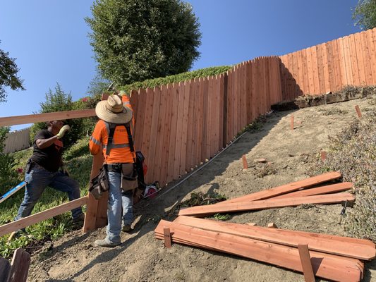WOODEN FENCE SERVICES - Wood Fence Services build, replace, and or repair. Call today residential and commercial!