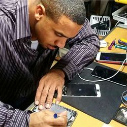 Quick Fix Cell Phone Repair - Edward my Godsend phone repair guy. Fyi, he is also an expert glass repair tek not just for phones and tablets but vehicle glass as well.