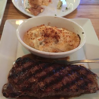 Jack Allen's Kitchen - New York Strip Steak & Cheesy Potatoes - American Near Me - Austin, Texas