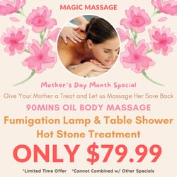 Magic Massage - 90mins Oil Body Massage ONLY $79.99
