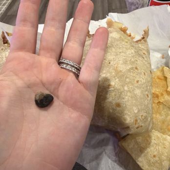 El Burrito Taco Shop - The ROCK that came out of my burrito.... Yes, I said ROCK. - Fast Food Near Me - Murrieta, California El Burrito Taco Shop - The ROCK that came out of my burrito.... Yes, I said ROCK. - Fast Food Near Me - Murrieta, California