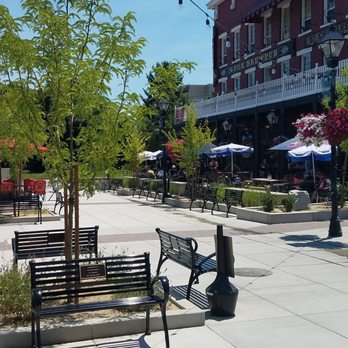 Bob McFadden Plaza - McFadden Plaza looking towards The Fox Brewpub patio - Venues & Event Spaces Near Me - Carson City, Nevada