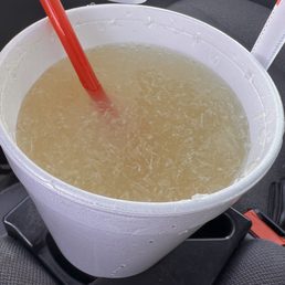 Perfect Chick-fil-A Lemonade cold enough to almost feel like a slushy with all the pulp Perfect Chick-fil-A Lemonade cold enough to almost feel like a slushy with all the pulp