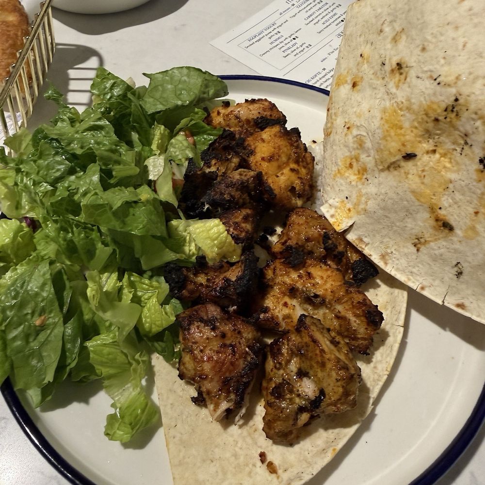 Turquaz - Chicken Kebap Plate - Turkish Near Me - San Francisco, California