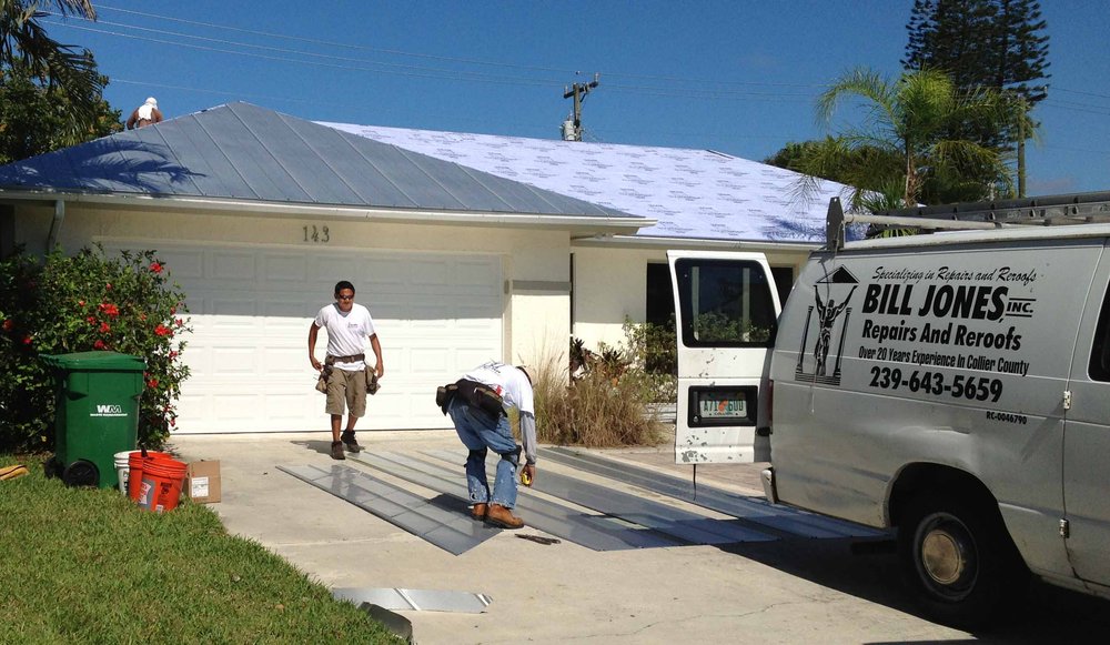 Slide of Bill Jones Repairs & Reroofs