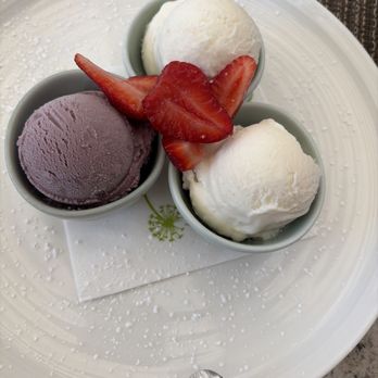Andrei's Restaurant - Gelato trios, yummy! - New American Near Me - Irvine, California Andrei's Restaurant - Gelato trios, yummy! - New American Near Me - Irvine, California