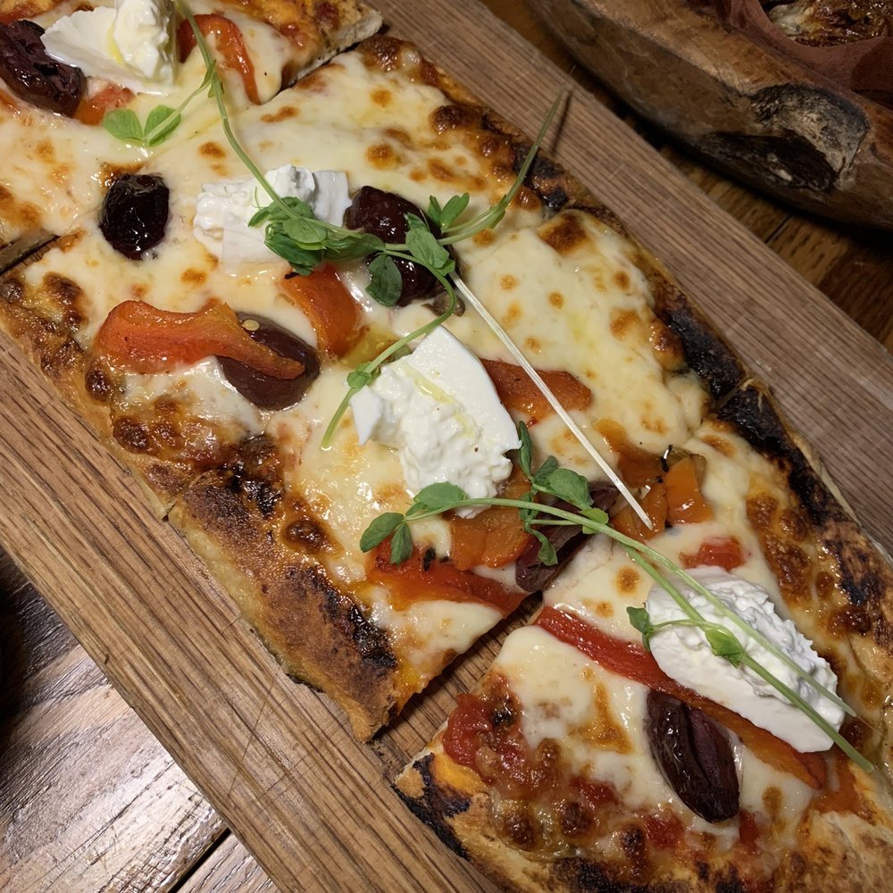 Plado - New York - Buratta Flatbread - Tapas/Small Plates Near Me - New York, New York