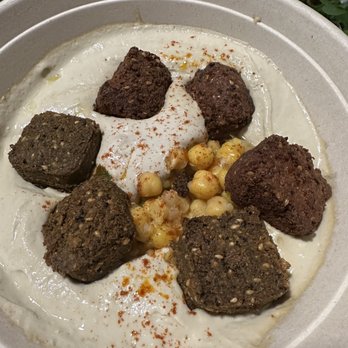 Taboonette - Falafel Hummus Bowl (Vegan) - Mediterranean Near Me - Brooklyn, New York