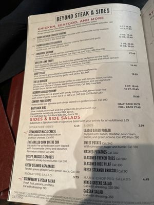 Menu photo 4 LongHorn Steakhouse Clearwater, FL