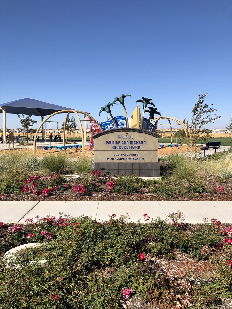 Pauline and Richard Roccucci Park Logo