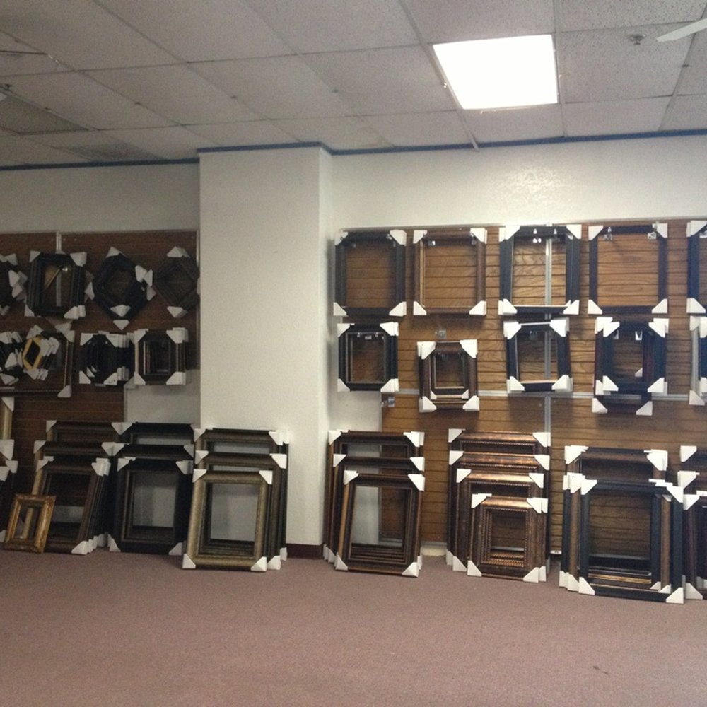 Large selection of frames