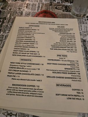 Menu photo 5 Backwoods Inn Santa Clarita, CA Menu photo 5 Backwoods Inn Santa Clarita, CA