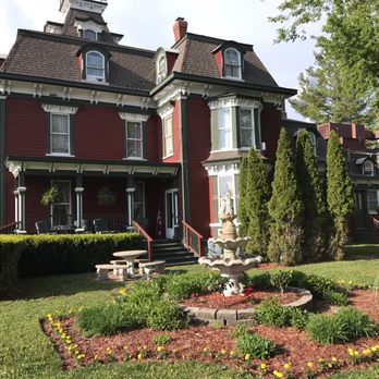 Garfield Inn - Outside the Bed and Breakfast in the garden area. - Hotels Near Me - Port Austin, Michigan