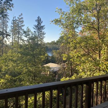 The Pines Resort - Beautiful view from the chalet room 109 - Resorts Near Me - Bass Lake, California The Pines Resort - Beautiful view from the chalet room 109 - Resorts Near Me - Bass Lake, California
