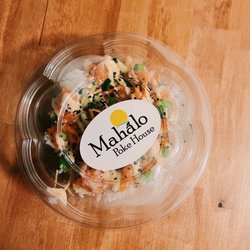 Mahalo Poke House - To go small bowl