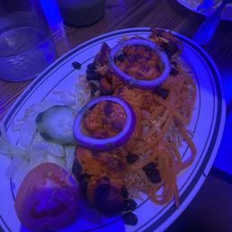 Kabuli Palow with Chicken Kebab Special