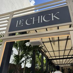 The entrance