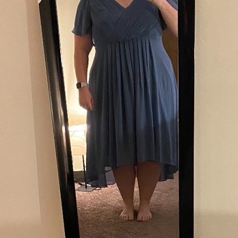 Tailor's Touch - After dress has been altered and fits much better - Sewing & Alterations Near Me - Denver, Colorado