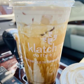 Klatch Coffee - Lg Iced Creme Brûlée - Coffee & Tea Near Me - Pasadena, California