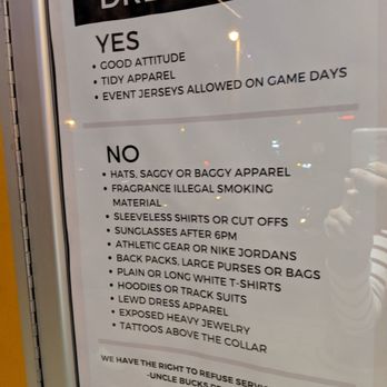 Uncle Buck's - Dress Code - Sports Bars Near Me - Milwaukee, Wisconsin Uncle Buck's - Dress Code - Sports Bars Near Me - Milwaukee, Wisconsin