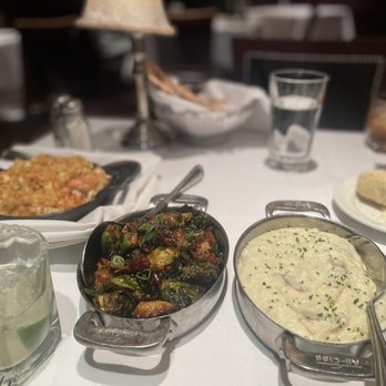 The Capital Grille - Lobster Mac 'N' Cheese Sam's Mashed Potatoes Soy Glazed Brussels Sprouts with Bacon - Steakhouses Near Me - Memphis, Tennessee The Capital Grille - Lobster Mac 'N' Cheese Sam's Mashed Potatoes Soy Glazed Brussels Sprouts with Bacon - Steakhouses Near Me - Memphis, Tennessee