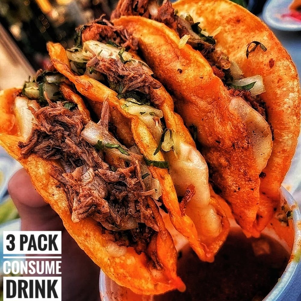 Food from Birria El Jefe