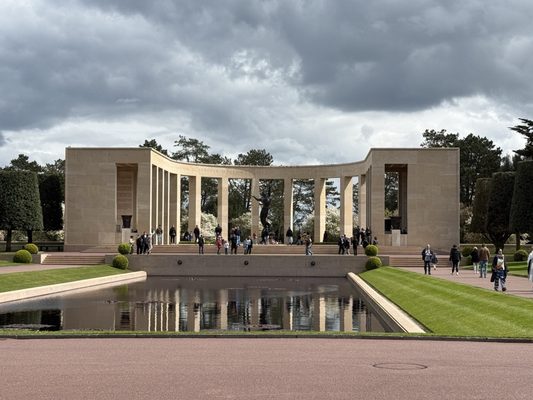 Time Capsule at Normandy American Cemetery and Memorial by null