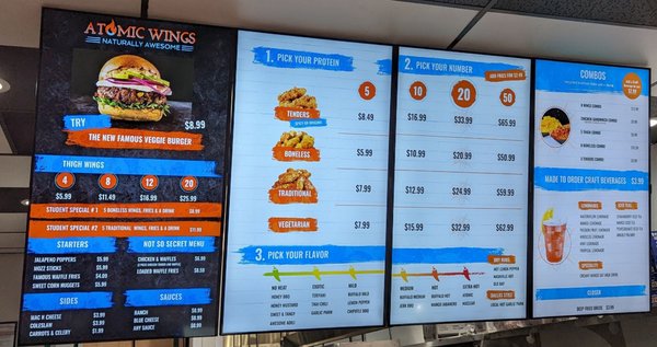 Menu photo 2 Atomic Wings Arlington, TX Menu photo 2 Atomic Wings Arlington, TX