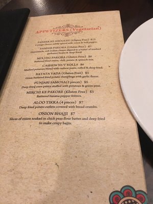 Menu photo 3 Indian Garden Restaurant Chicago, IL