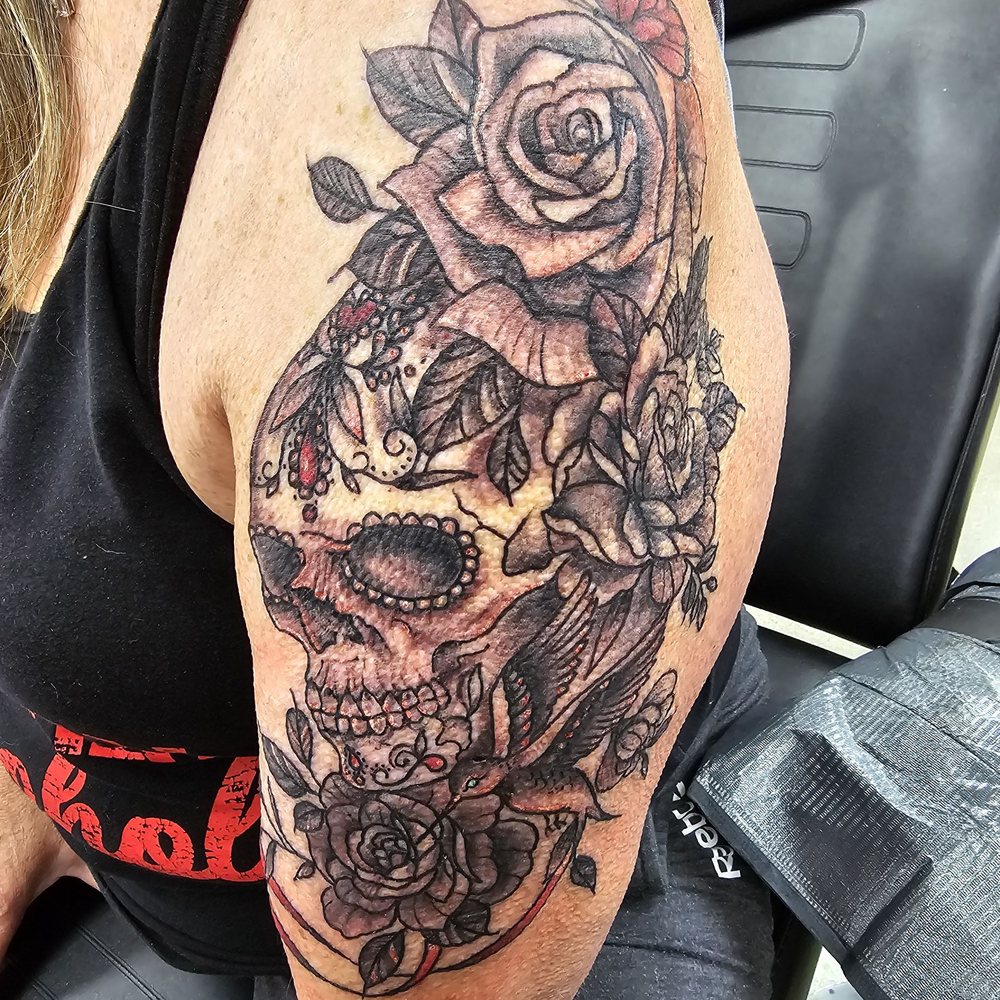 The Cherry Bomb Tattoo - My in memory of. Badass!! - Tattoo Near Me - Lee's Summit, Missouri The Cherry Bomb Tattoo - My in memory of. Badass!! - Tattoo Near Me - Lee's Summit, Missouri