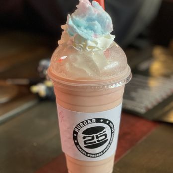 Burger 25 - Cotton Candy Milkshake - Burgers Near Me - Toms River, New Jersey Burger 25 - Cotton Candy Milkshake - Burgers Near Me - Toms River, New Jersey