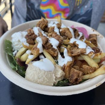The Kebab Shop - Fire Honey chicken bowl - Mediterranean Near Me - Los Angeles, California
