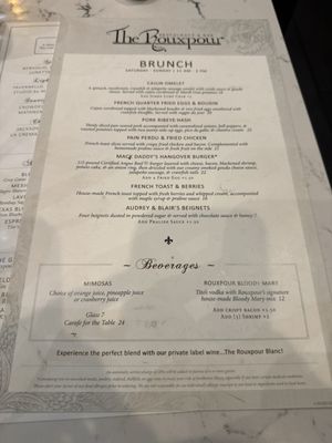 Menu photo 1 The Rouxpour Sugar Land, TX Menu photo 1 The Rouxpour Sugar Land, TX
