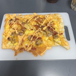 Hangover cure pizza