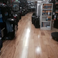 California Luggage Co - 3/4 inch Ash hardwood floors make a difference.