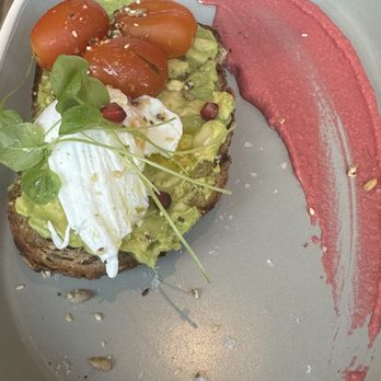 The Osprey - Avocado toast with a poached egg - Australian Near Me - Brooklyn, New York