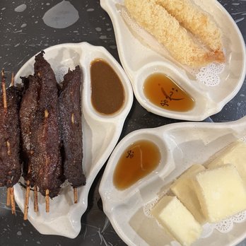 Sushi Kingdom - Beef satay, Shrimp Tempura & Age Tofu - Sushi Bars Near Me - Marlton, New Jersey Sushi Kingdom - Beef satay, Shrimp Tempura & Age Tofu - Sushi Bars Near Me - Marlton, New Jersey