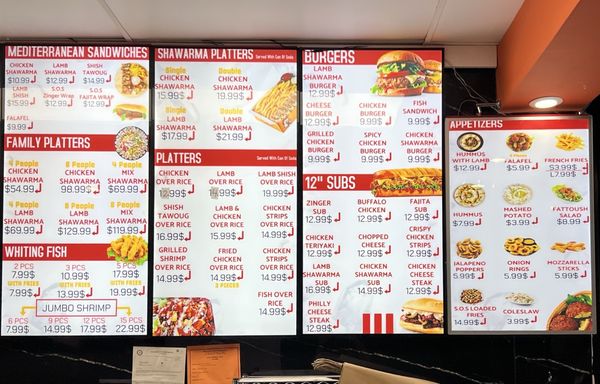 Menu photo 2 SOS Fried Chicken and Shawarma Manchester, CT