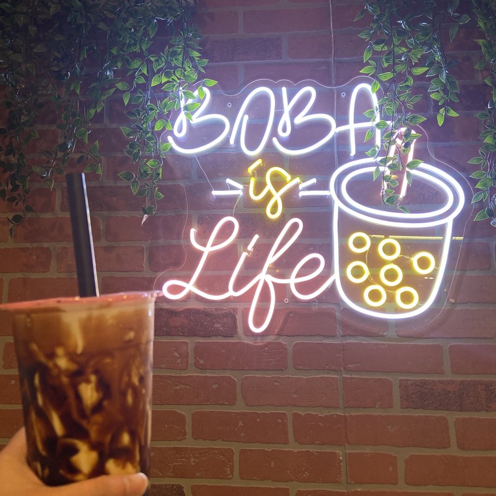 Ding Cafe - Monster Bobo Latte - Coffee & Tea Near Me - Rockville, Maryland Ding Cafe - Monster Bobo Latte - Coffee & Tea Near Me - Rockville, Maryland