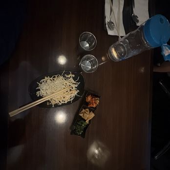 ZZAN - Cabbage with spicy mayo, kimchi, spinach and fish cake. - Korean Near Me - San Francisco, California