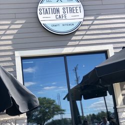 Station Street Cafe - It's nice enough to enjoy dining outside.