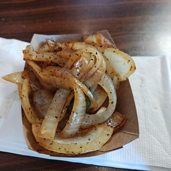 Los Balito's Taco Shop - My onions from the salsa bar. - Tacos Near Me - San Antonio, Texas