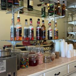 Buds Ice Cream - Behind the bar