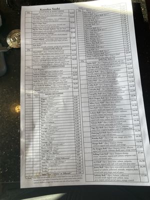 Menu photo 5 Kazoku Sushi Lakewood, CO
