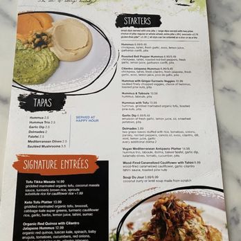 Pita Jungle - Vegan menu - Mediterranean Near Me - Chandler, Arizona Pita Jungle - Vegan menu - Mediterranean Near Me - Chandler, Arizona