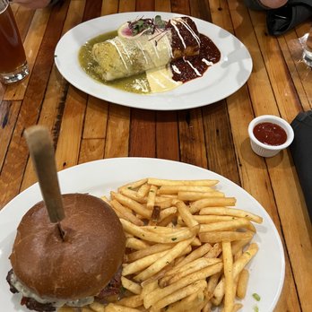 Casa Añejo - Little (not large) tri color burrito and SWEET Anejo burger. - Mexican Near Me - Caldwell, Idaho Casa Añejo - Little (not large) tri color burrito and SWEET Anejo burger. - Mexican Near Me - Caldwell, Idaho