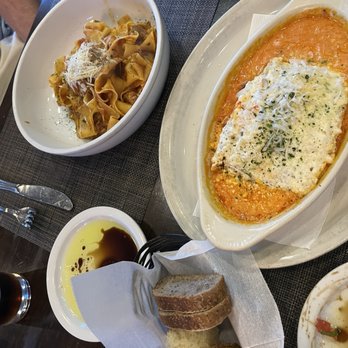 Francoli Gourmet - I love their free bread! Pappardelle con Ragu' di Cinghiale and Lasagna Alla Piemontese - Italian Near Me - Orange, California Francoli Gourmet - I love their free bread! Pappardelle con Ragu' di Cinghiale and Lasagna Alla Piemontese - Italian Near Me - Orange, California